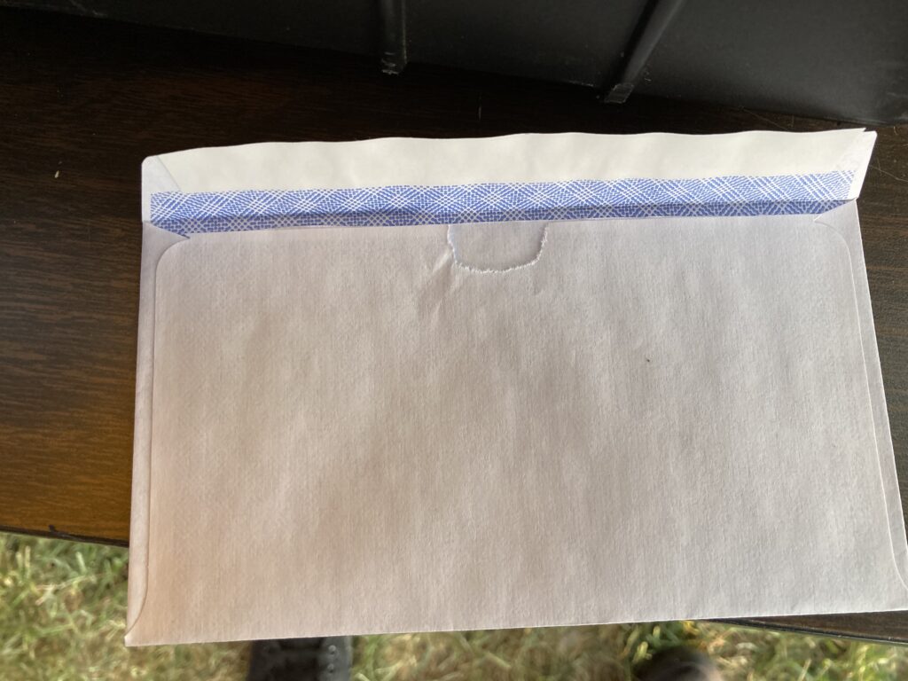 Double walled envelope