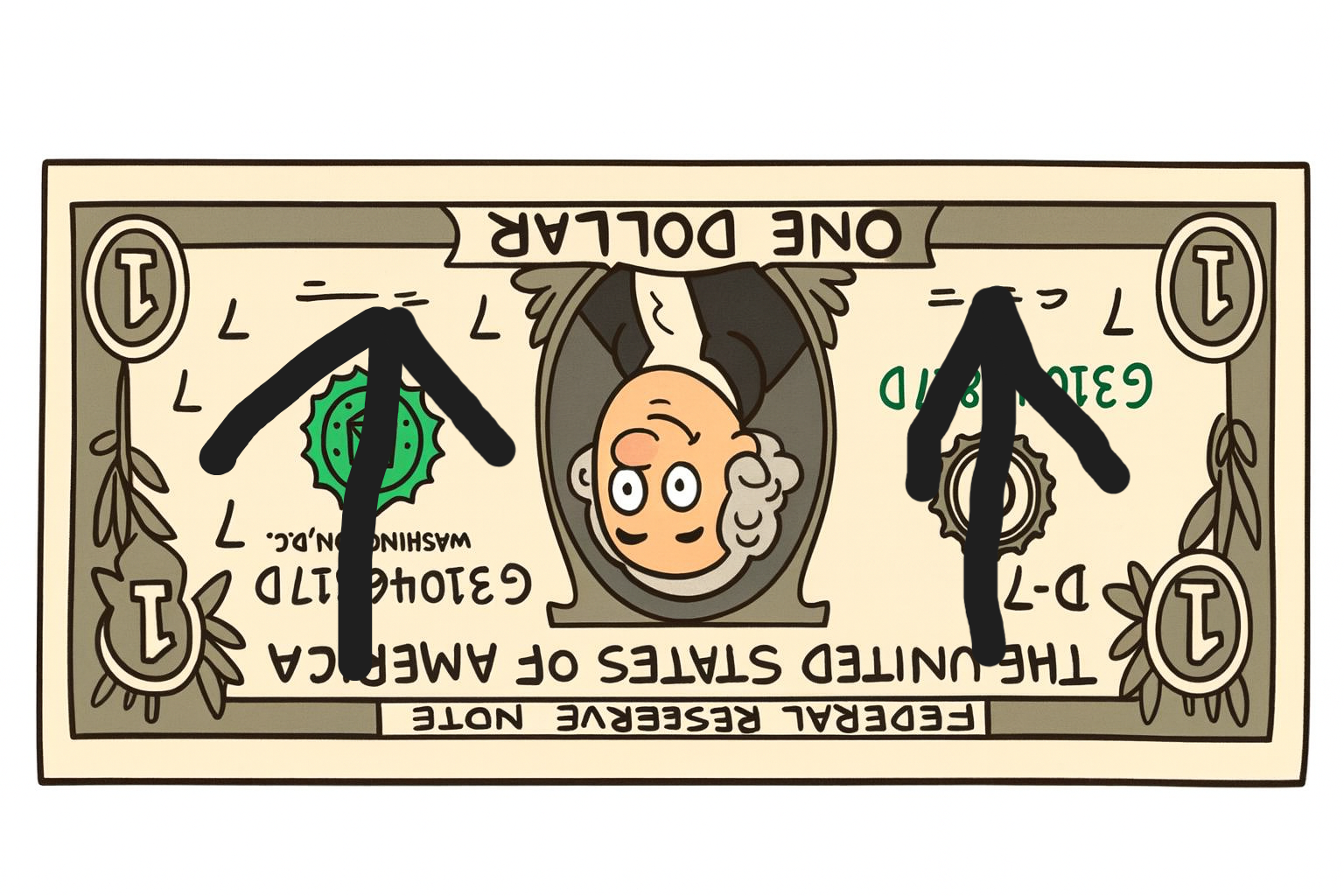 dollar bill magic trick