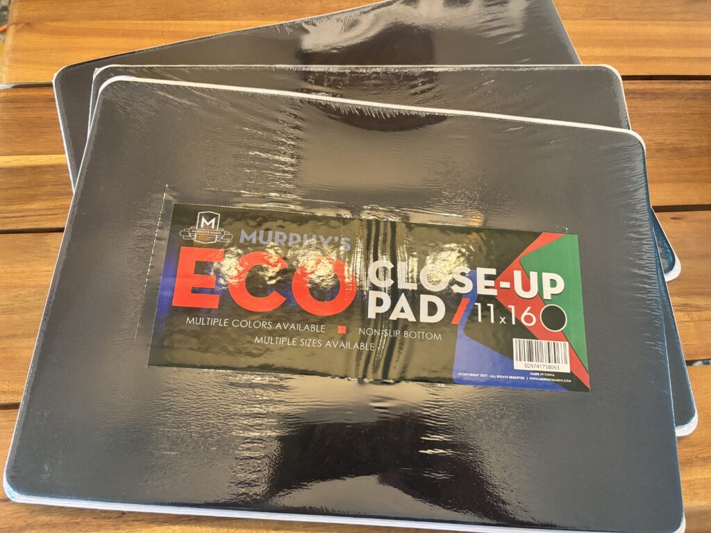 close up pad for magic