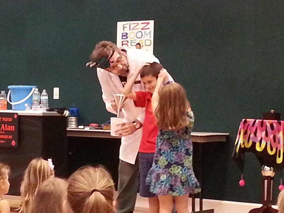 Magic trick for kids show
