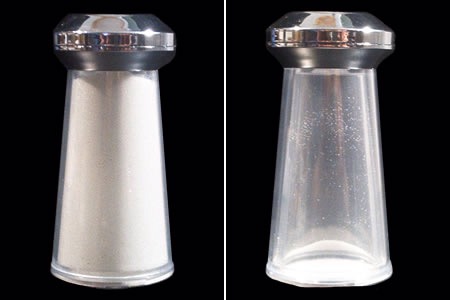 disappearing salt