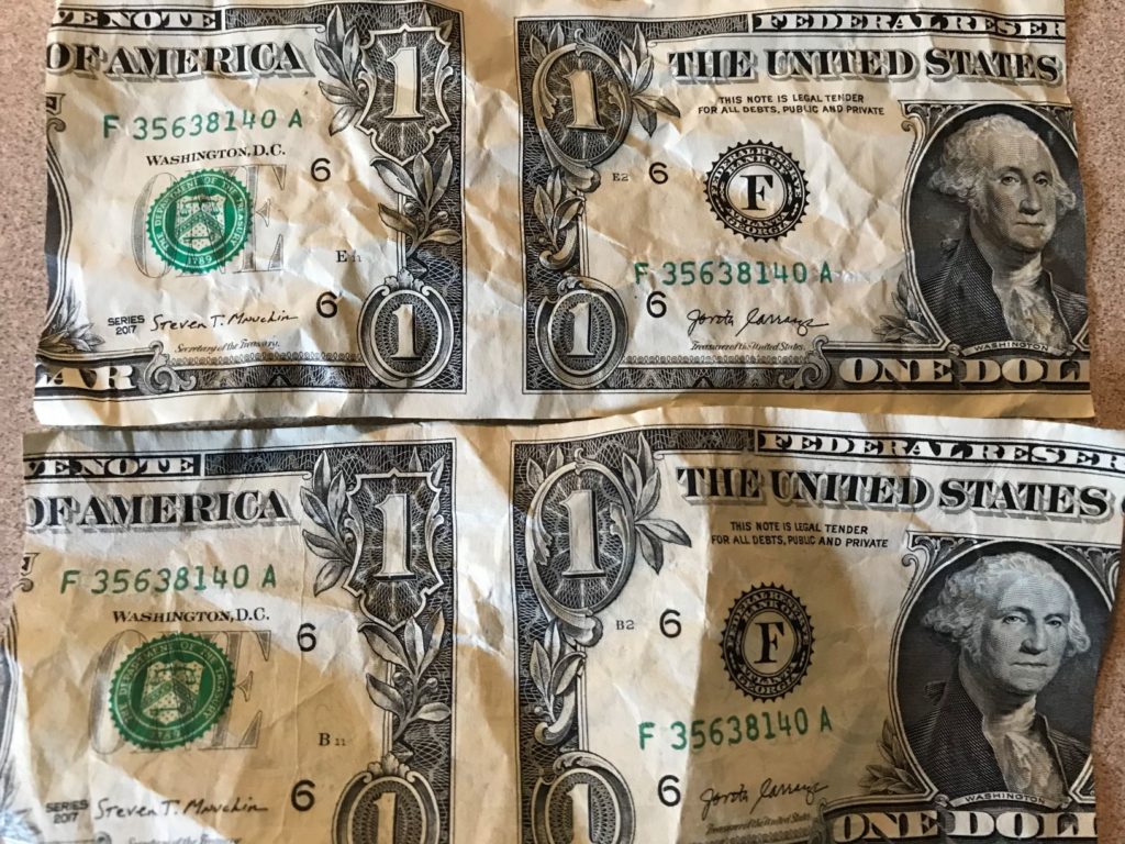 splitting image money trick