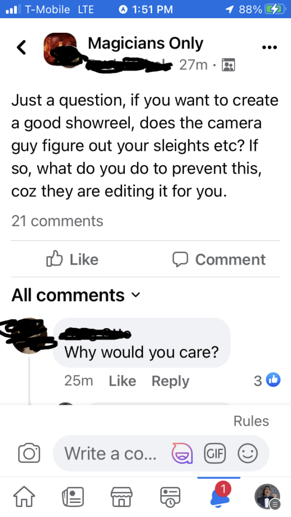 magic trick exposure