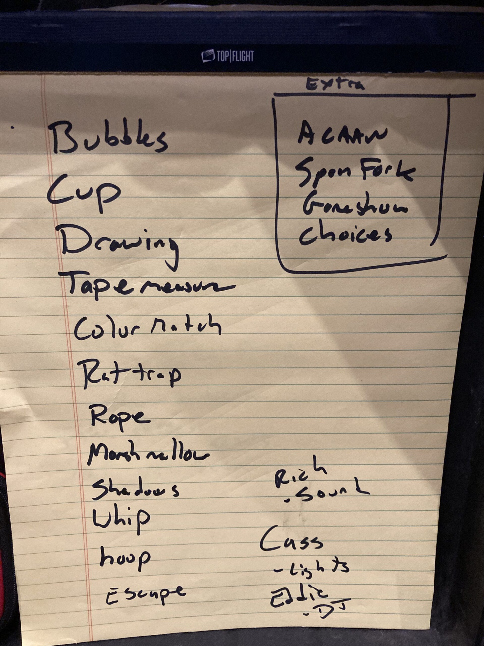 Magic Show Set List Magicshow Tips