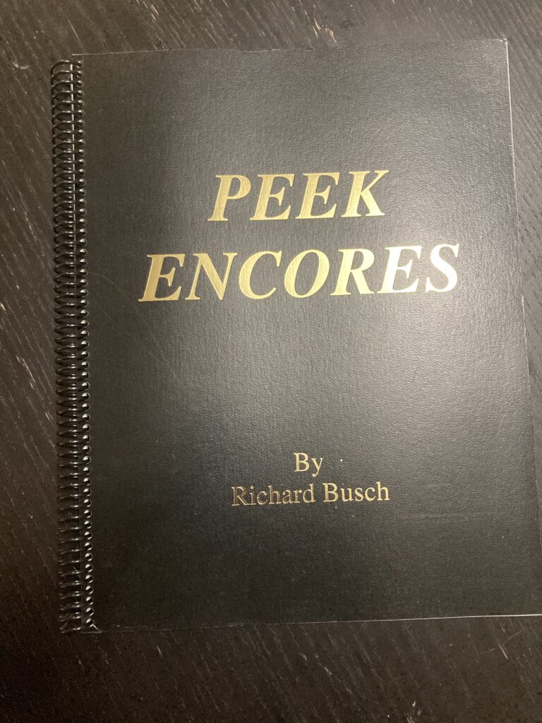 Peek Encores by Richard Busch