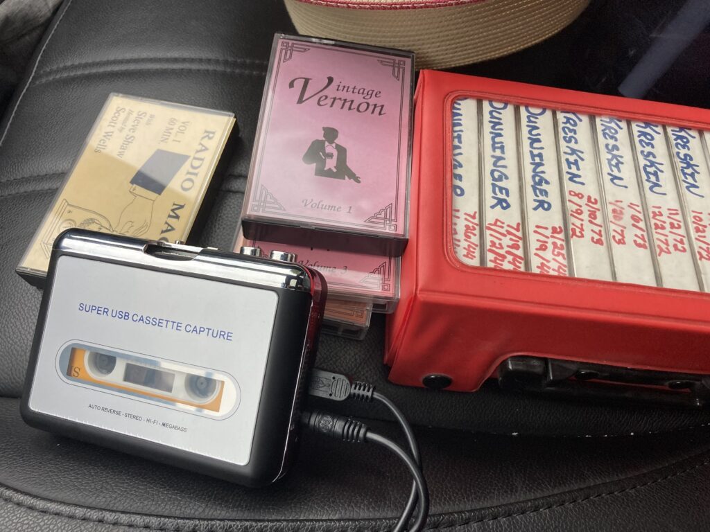 radio magic, and vintage vernon tapes