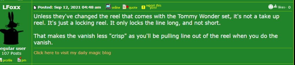 Tommy Wonder Vanishing Birdcage by JM Magic