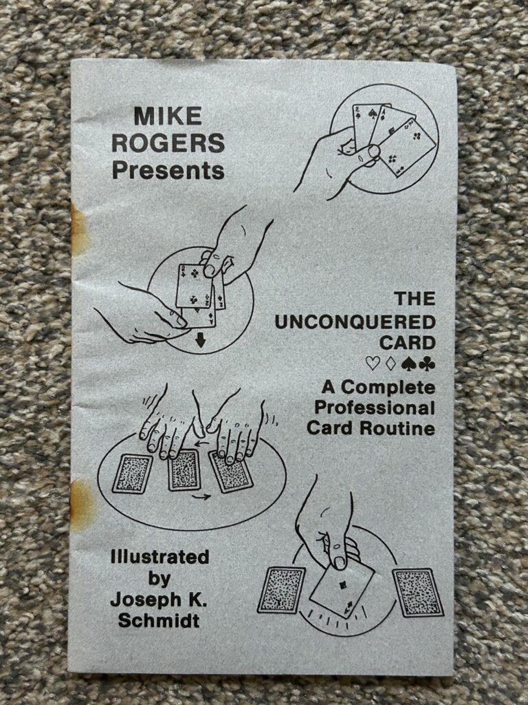 The Unconquered Card by Mike Rogers