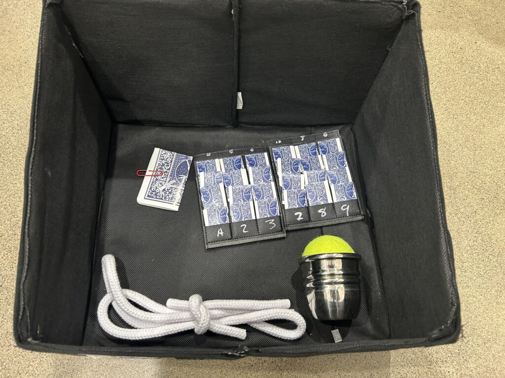 Magic show props
