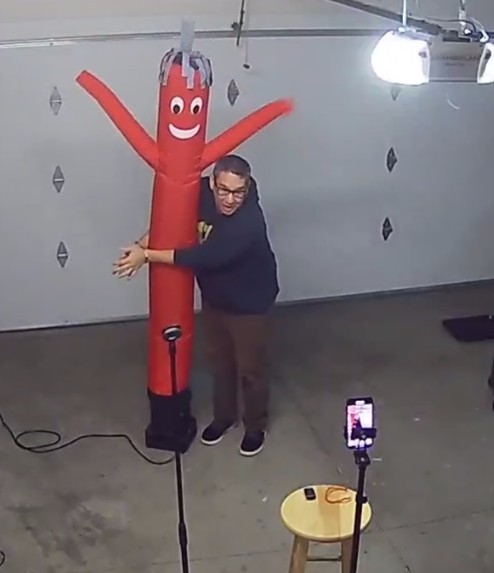 wavy arm guy magic trick