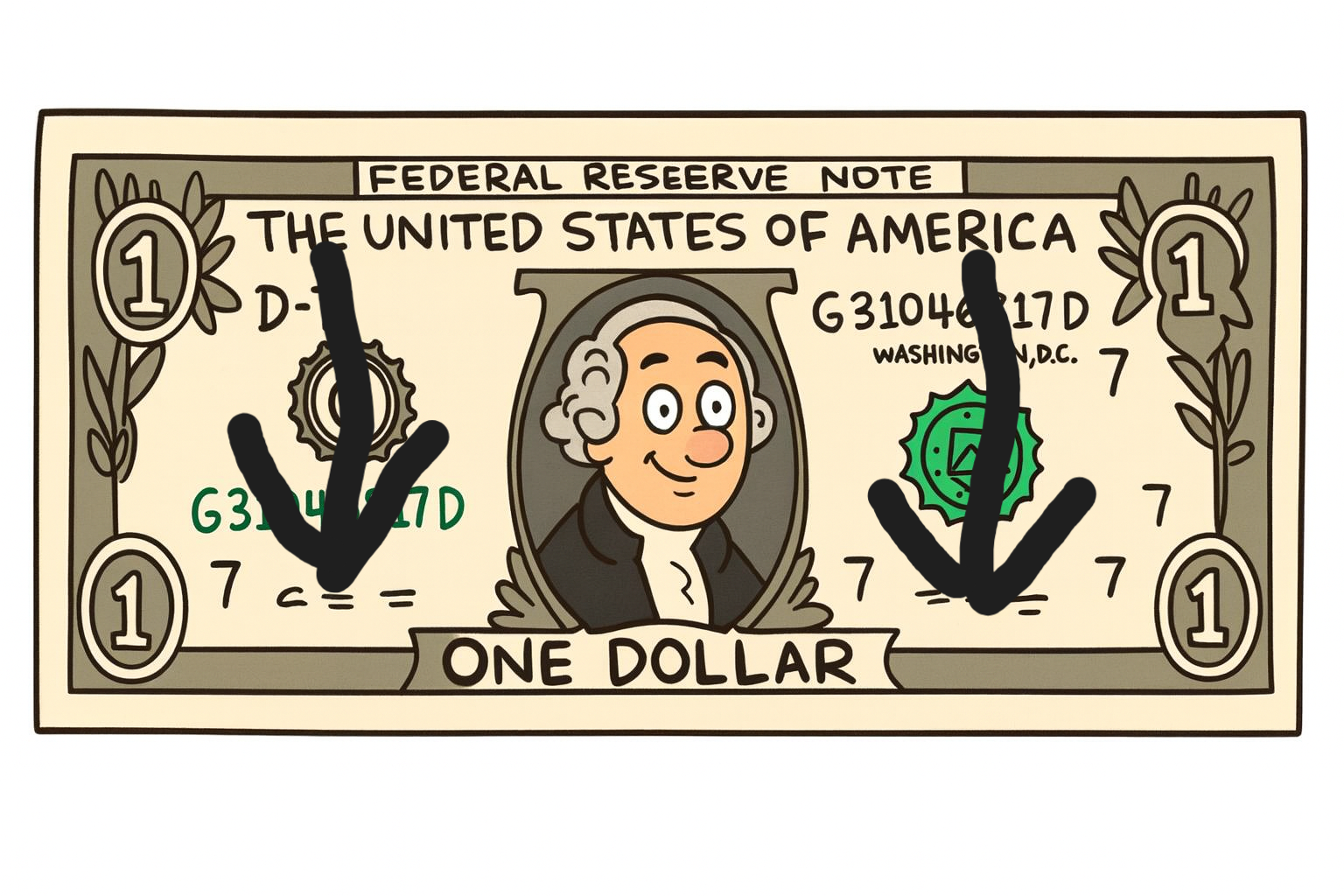 dollar bill magic trick