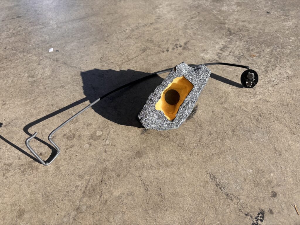 floating rock magic trick