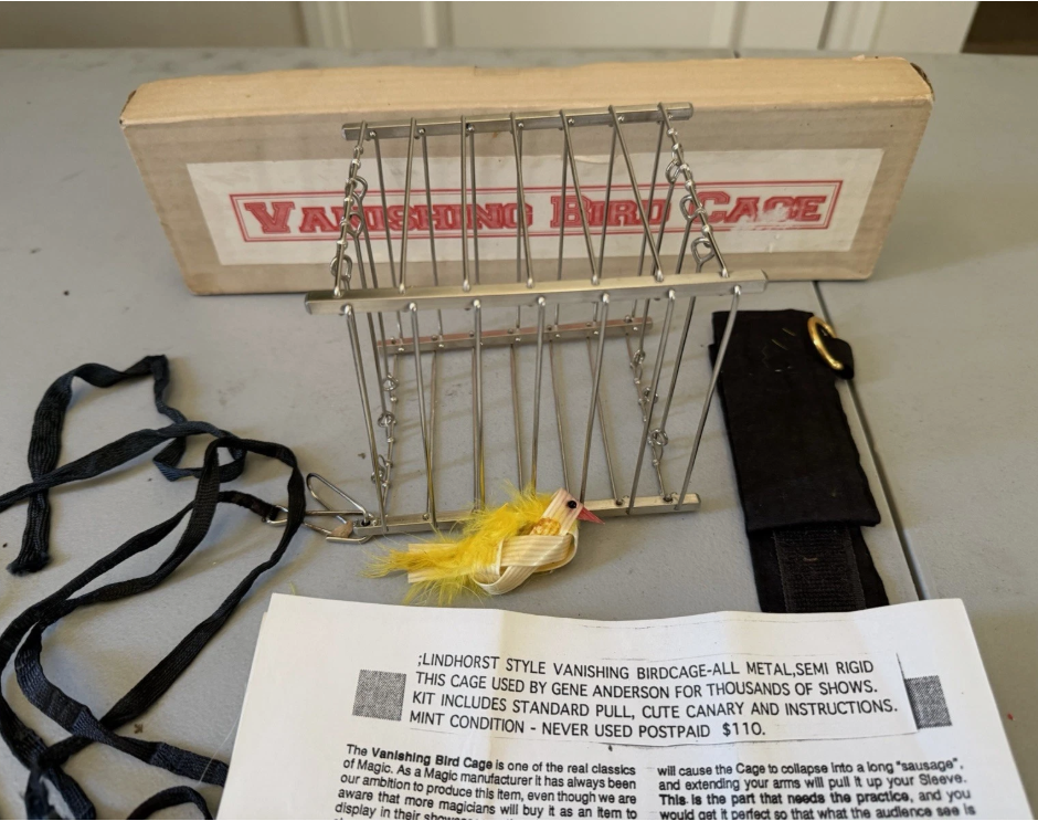 vanishing birdcage