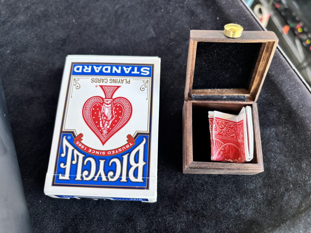 tommy wonder card in ring box