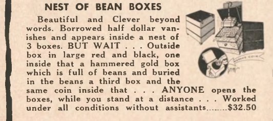 Buried Treasure Bean Box by Arturo