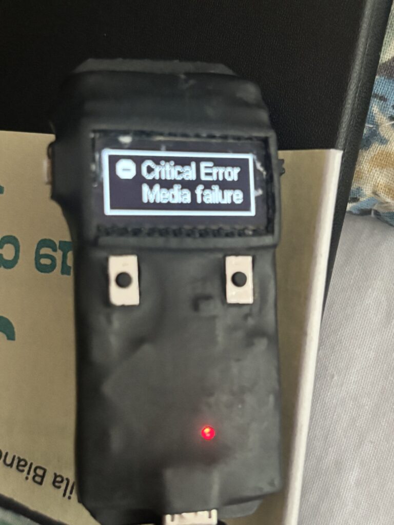 Magic trick failure