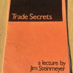 cover of book called trade secrets by jim steinmeyer