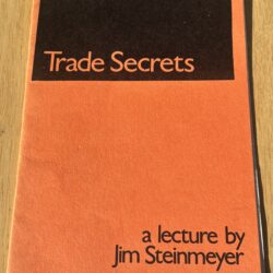 cover of book called trade secrets by jim steinmeyer