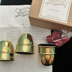 cups and balls magic trick with the collectors workshop CW cups and balls instructions and packaging