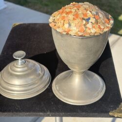 metal container for magic trick