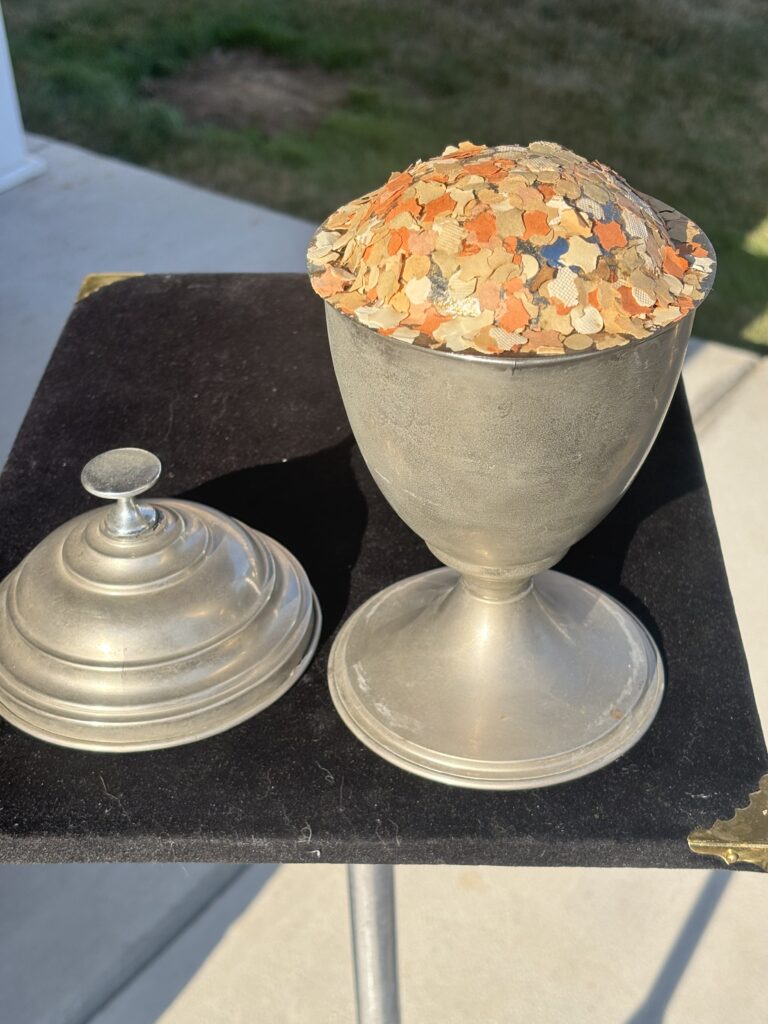 metal container for magic trick