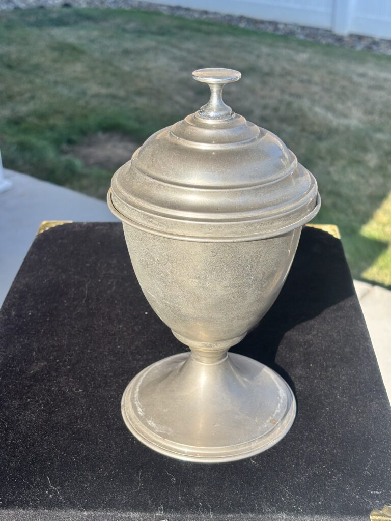 metal container for magic trick