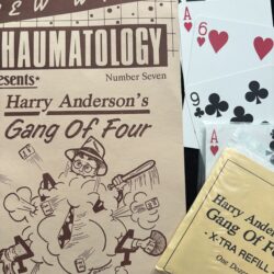cards for harry andersons magic trick gang of four