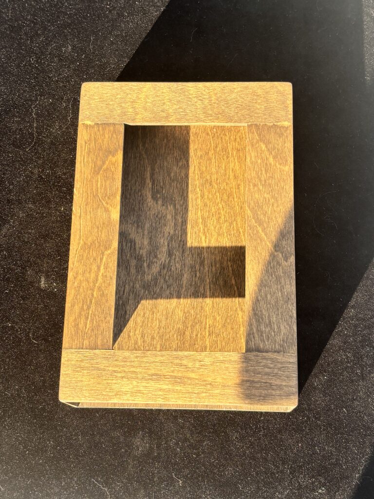 wooden box